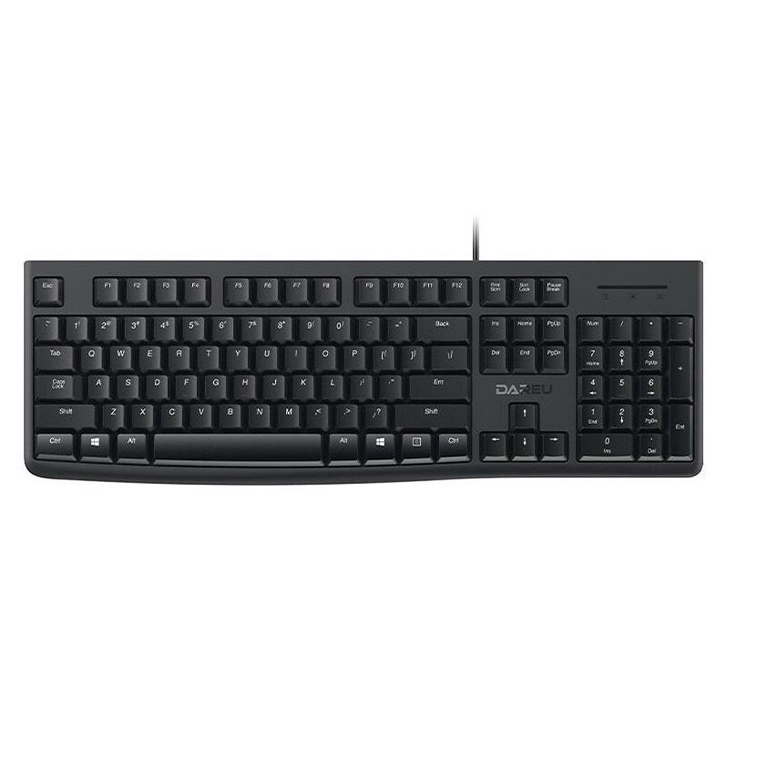 Bàn phím Máy Tính Văn Phòng Dareu LK185 USB Black
