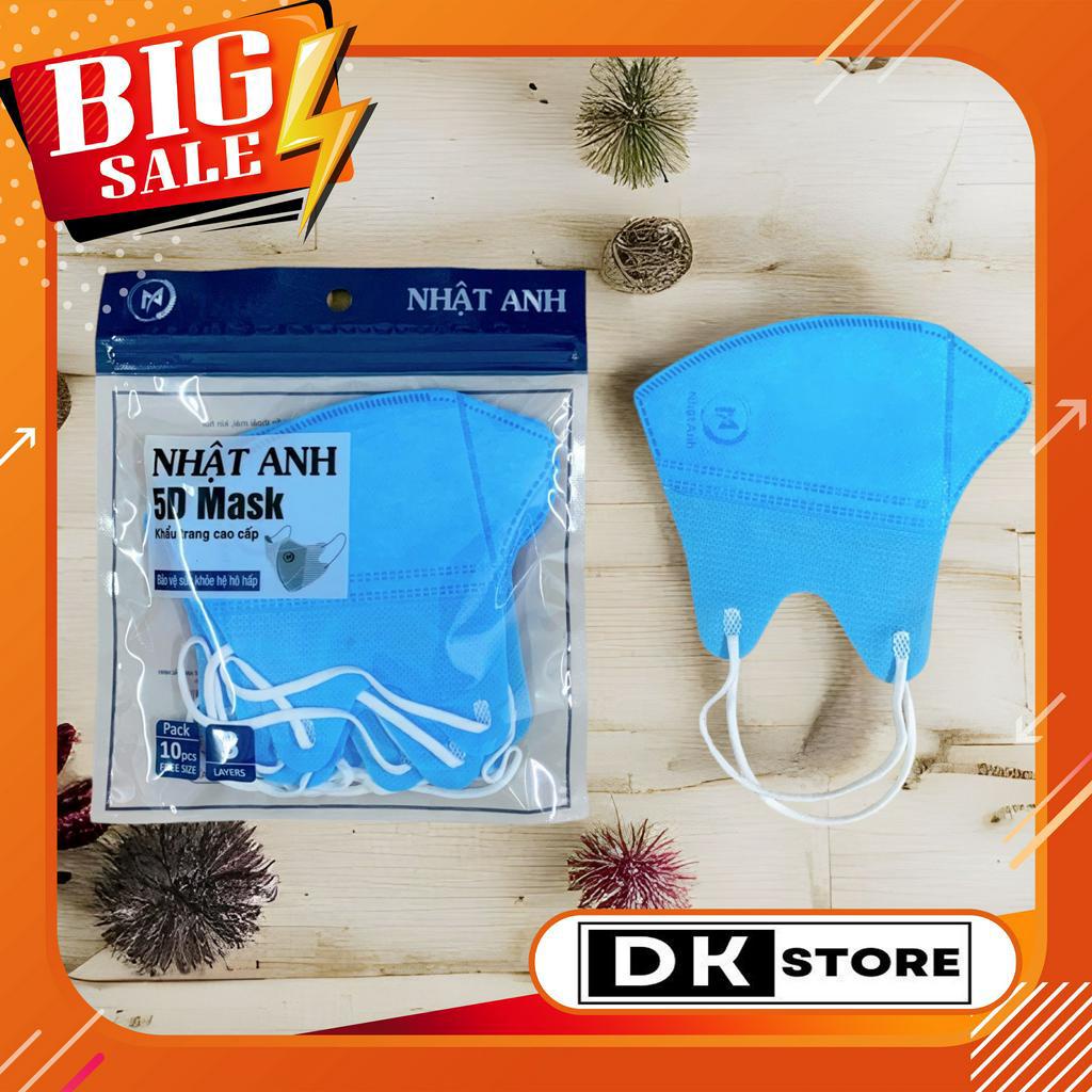 1 Thùng 100 Chiếc 5D NHẬT ANH Người Lớn - Khẩu Trang 5D