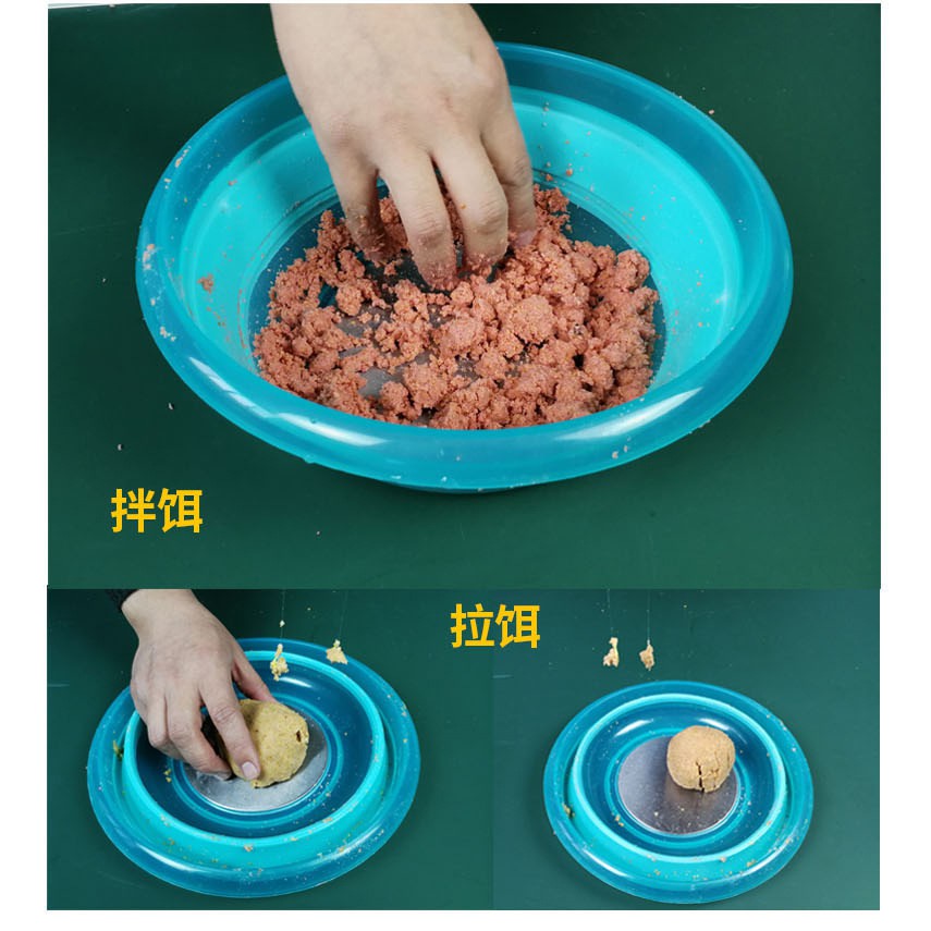 Bát trộn mồi gấp gọn có Nam Châm