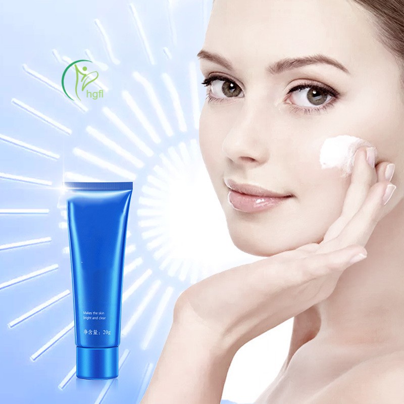 hgFl 20g Natural Aloe Vera Facial Cream Moisturizing Bighten Wrinkles Firming Uneven Skin Tone Facial Care for Female