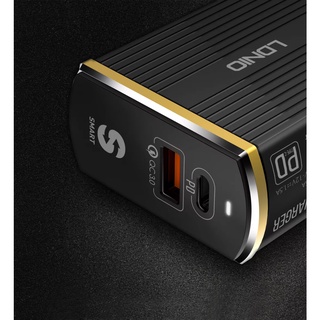 Sạc 2 Cổng 36W LDNIO PD - QC 3.0