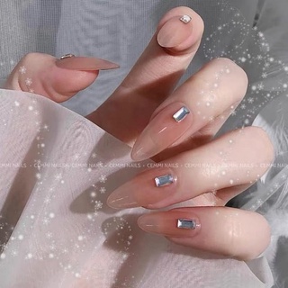 Set đá khối mix size trắng