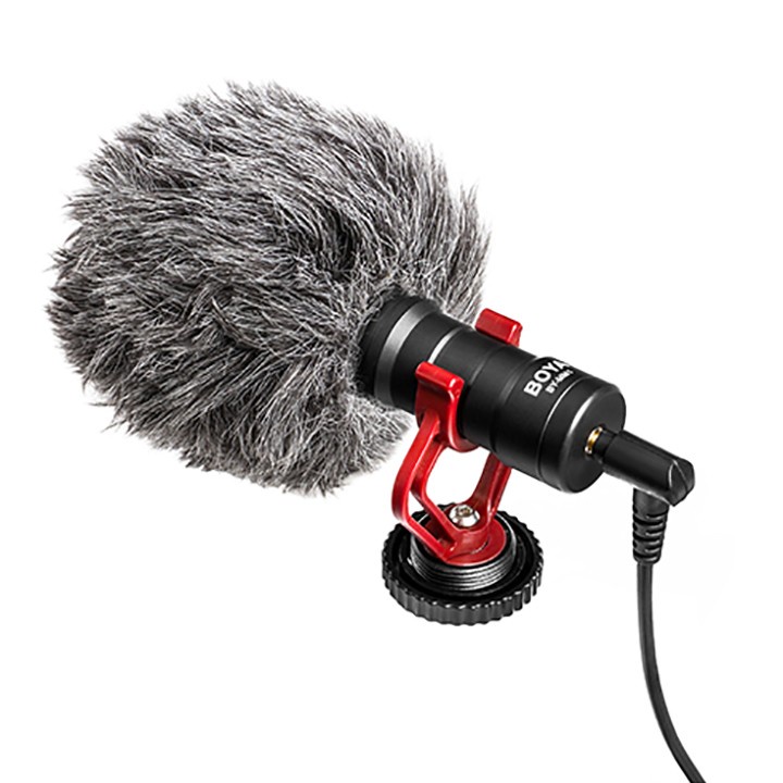 [Mã ELHACE giảm 4% đơn 300K] Microphone Boya BY-MM1 Thu Âm Cao Cấp Dành Cho Máy Ảnh