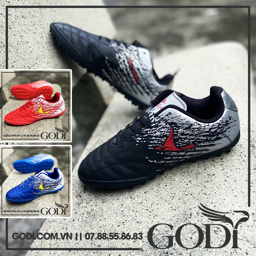 Giày đá bóng chân bè có size 44 size 45 - Giày bóng đá nam sân cỏ nhân tạo - Giày đá banh chất lượng cao Godi Sport