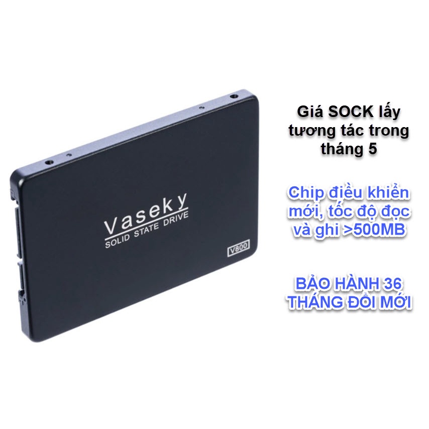 Ổ cứng SSD Vaseky chính hãng - Giá sỉ thumbnail