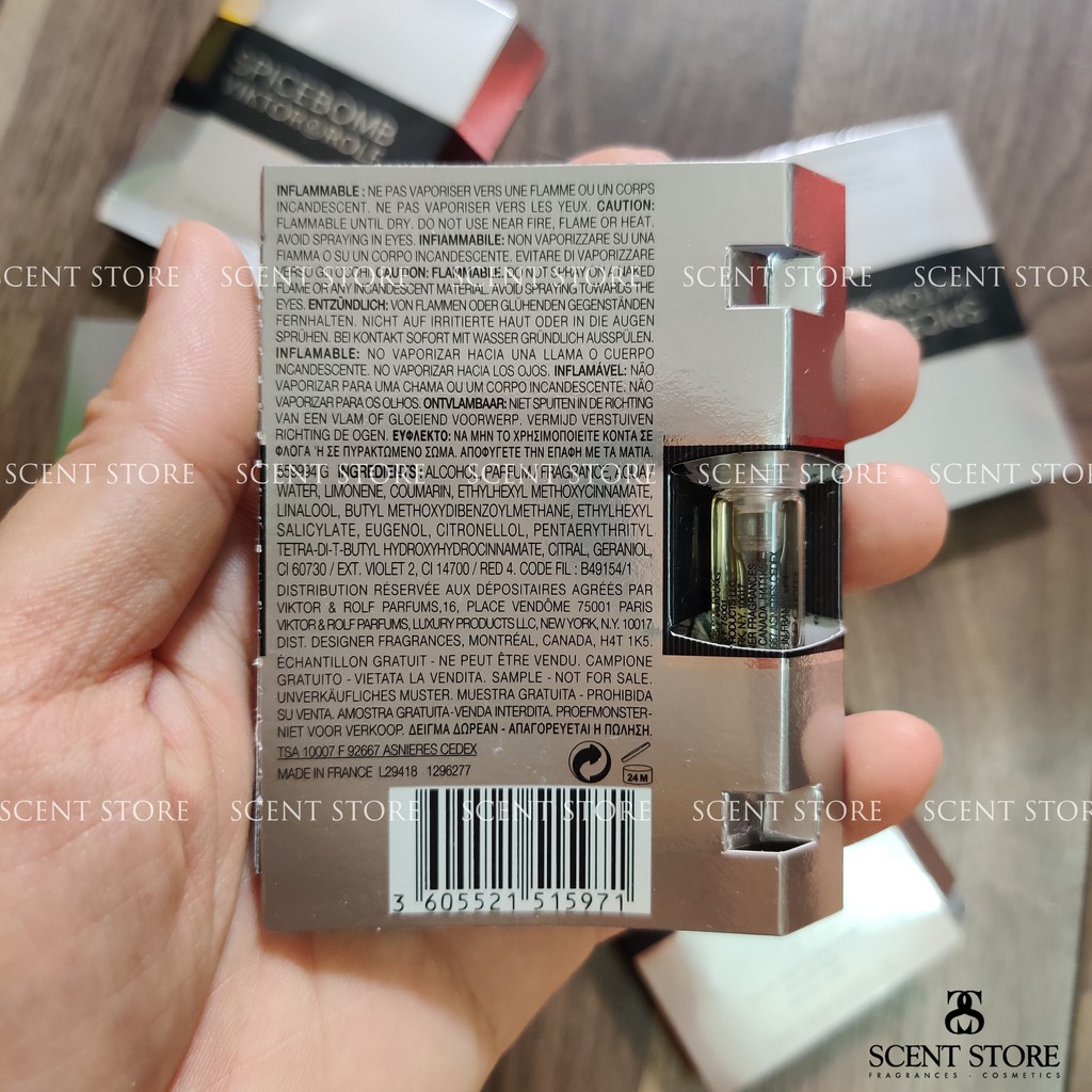 Scentstorevn - Vial chính hãng nước hoa Viktor &amp; Rolf Spicebomb [1.5ml]