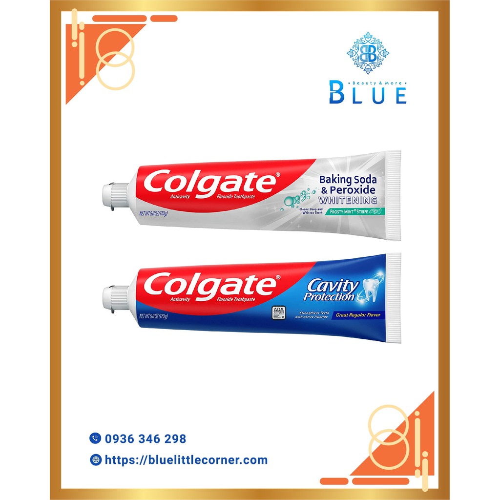 Kem đánh răng Colgate 170gr - hàng Mỹ