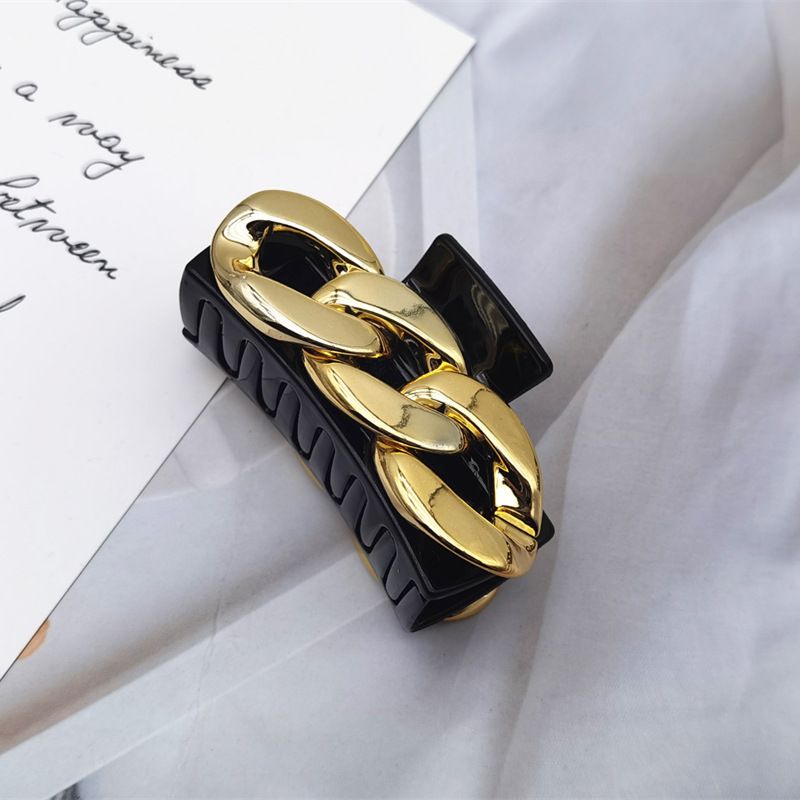Kẹp tóc càng cua Hàn quốc - Cặp tóc mạ Vàng Hàn quốc cao cấp siêu sang ZaZa.accessories KT0040