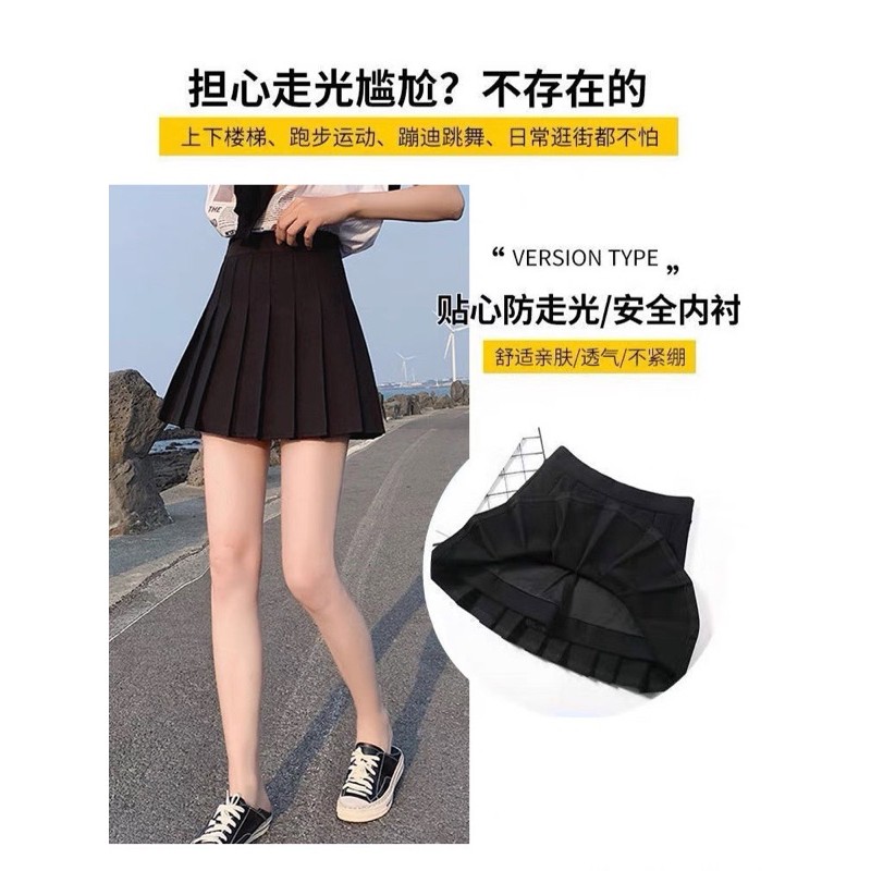 (Video/Ảnh thật)Chân váy xếp ly lưng cao, Chân váy xếp ly tennis phong cách hàn quốc | BigBuy360 - bigbuy360.vn