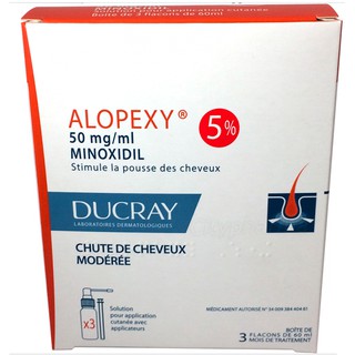 Sản phẩm không lo tóc rụng Alopexy Ducray Minoxidil 5% (1 chai 60ml)