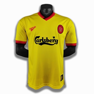 97-98 Liverpool Away Retro Bóng đá Jersey