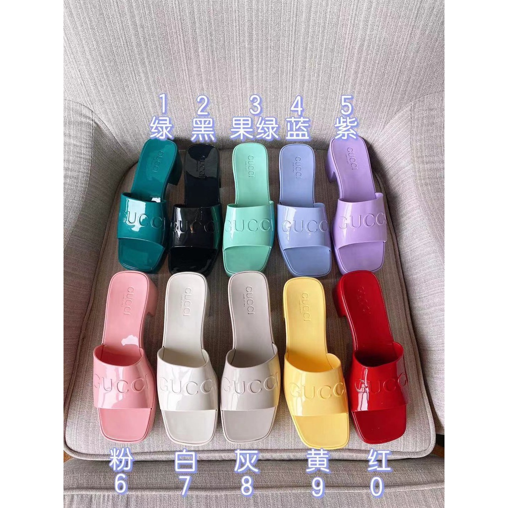 Mới Dép Lê Trơn Mịn Cổ Điển Không Hộp