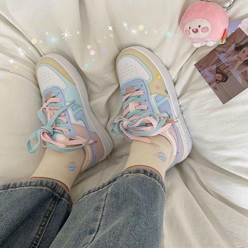 Giày thể thao nữ Ulzzang tặng tag treo, Giày thể thao sneaker nữ phong cách Hàn Quốc shadow siêu hot | BigBuy360 - bigbuy360.vn