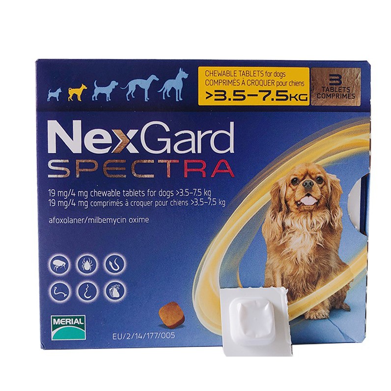 NEXGARD SPECTRA 3.5-7.5KG