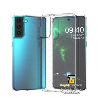Ốp lưng silicon dẻo trong suốt Samsung Galaxy S21, S21+ Plus