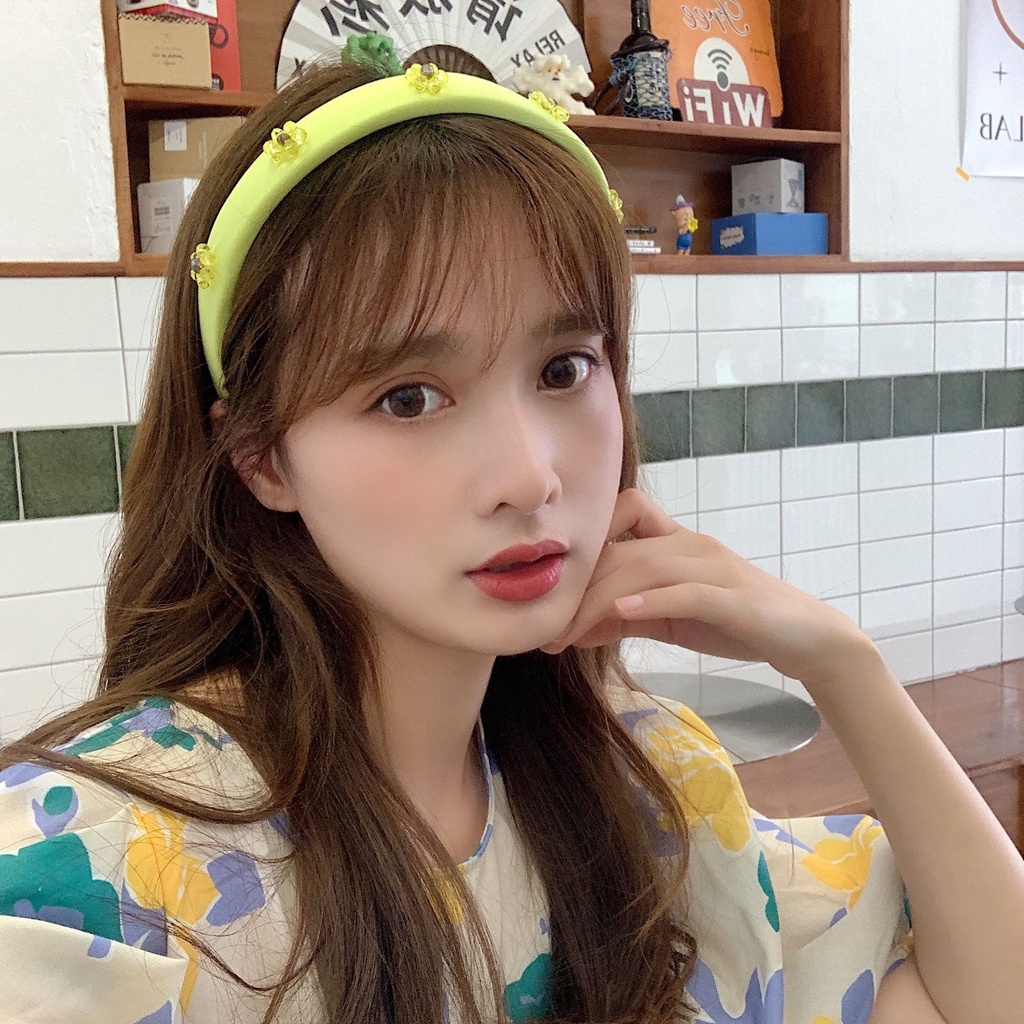 Cài tóc Haimeikang bằng xốp phong cách Hàn Quốc thời trang nữ tính