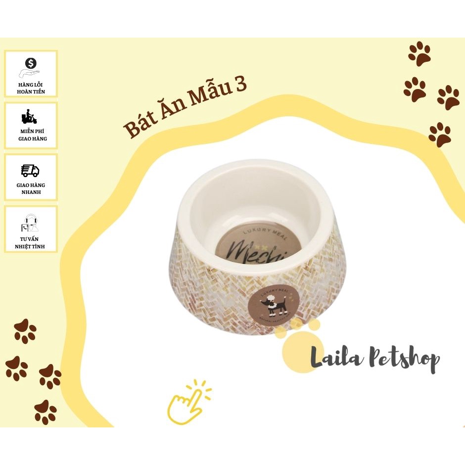 Bát Ăn Cho Chó Mèo Cao Cấp - Laila Petshop