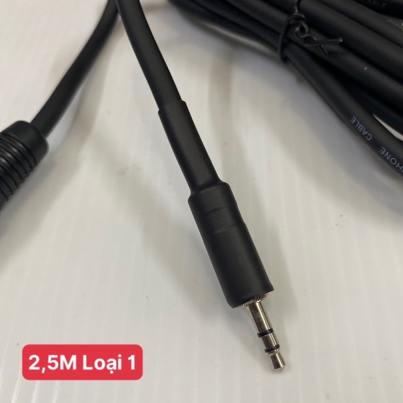Dây XLR Micro 3.5mm Dành Cho Mic Thu Âm Live Stream Hàng Tốt Loại 1 - 2 - 3