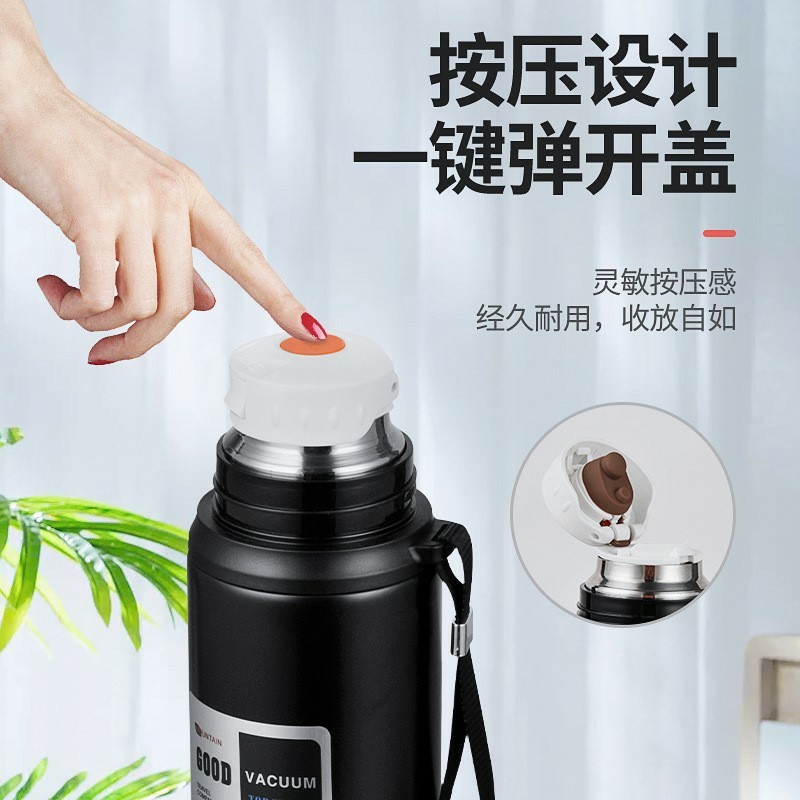 Bình INOX Giữ Nhiệt Cao Cấp 𝐃𝐀𝐈𝐐𝐔𝐀𝐍𝐆𝐆𝐑𝐎𝐔𝐏 Bình giữ nhiệt Inox 304 cao cấp Good Vacuum 1000ml