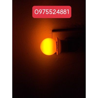 10 bóng giá 3.900₫ [BÓNG ĐẸP] BÓNG ĐÈN LED BÓNG CHANH nhiều màu 1W ☘️Bóng Led  trang trí đủ màu sắc trắng xanh.