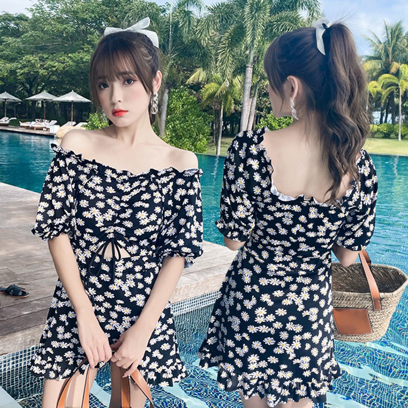Đồ Bơi Một Mảnh In Họa Tiết Hoa Gợi Cảm Cho Nữ