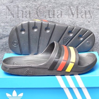 [☘️ADIDAS®☘️]- DÉP ĐÚC DURAMO SLIDES - Đen S/BRY