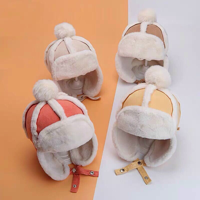 Mũ nỉ cho bé cực xinh siêu đáng yêu