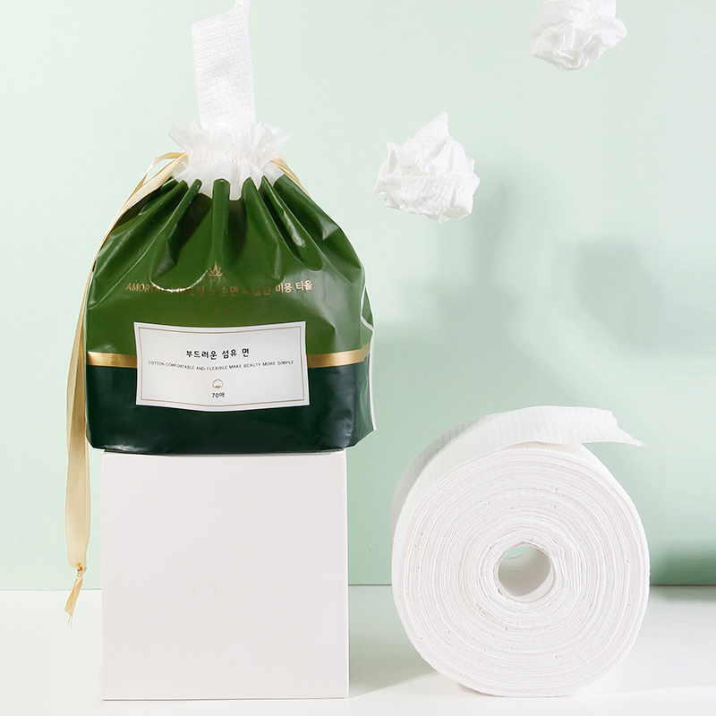 Cuộn Khăn Lau Mặt AMORTALS Bằng Cotton Dày Mềm Mại Dùng Một Lần Tiện Lợi | BigBuy360 - bigbuy360.vn
