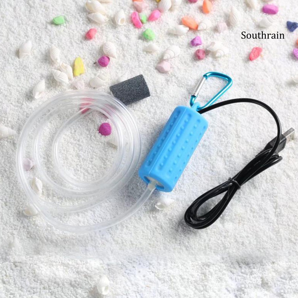 (Hàng Mới Về) Máy Bơm Oxy Cho Bể Cá Tiết Kiệm Năng Lượng Bằng Silicon