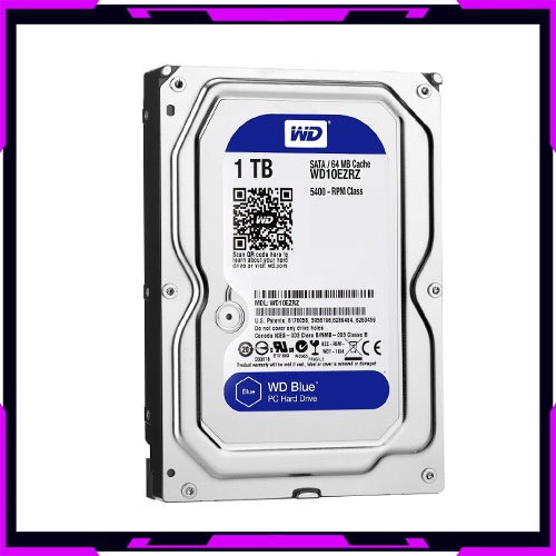 HDD PC WD 1T BLUE Chính hãng (7200 RPM)