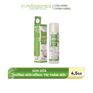 Son dưỡng môi Dừa MILAGANICS 4.5g