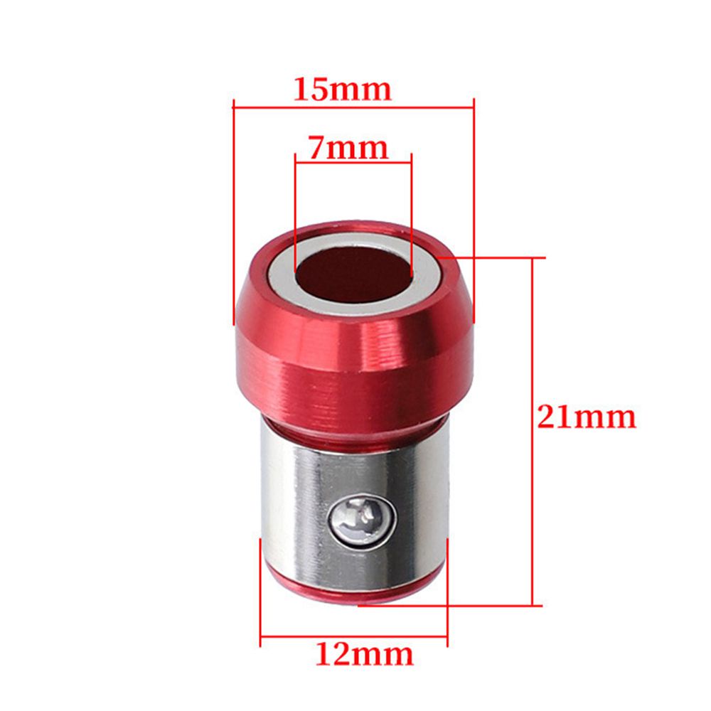 1 Đầu Tua Vít 1 / 4 Bằng Kim Loại Từ Tính Chống Ăn Mòn Cho Mũi Khoan 6.35mm