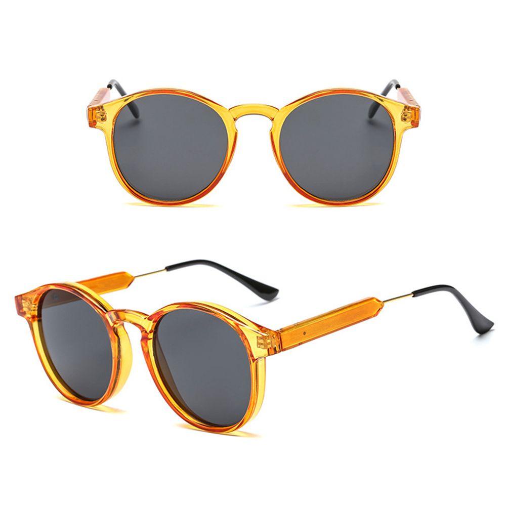 WONDER Kính Mát Gọng Vuông Tròn Cổ Điển Cho Nam Và Nữ