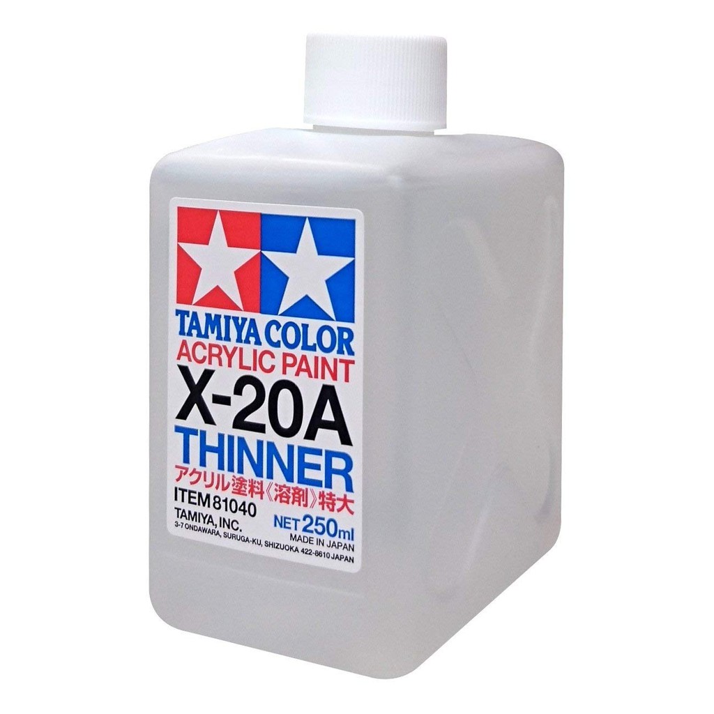 Dung dịch pha sơn TAMIYA - Acrylic Thinner X-20A