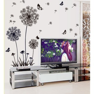 Decal dán tường bồ công anh 1