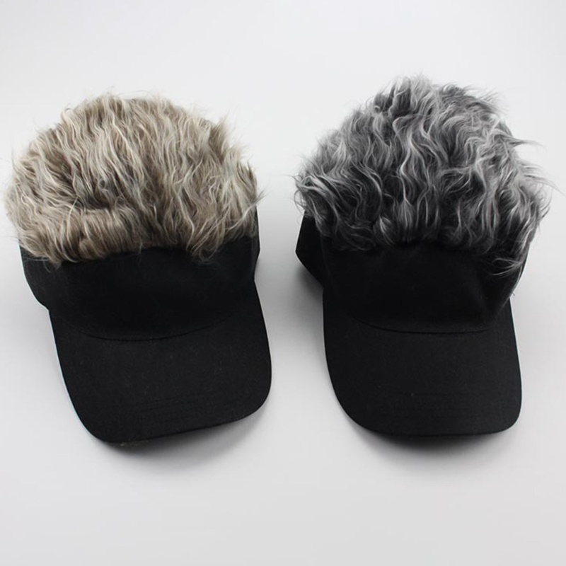 Youyo Mũ Lưỡi Trai Che Nắng Giả Tóc Vui Nhộn Cho Tiệc Halloween