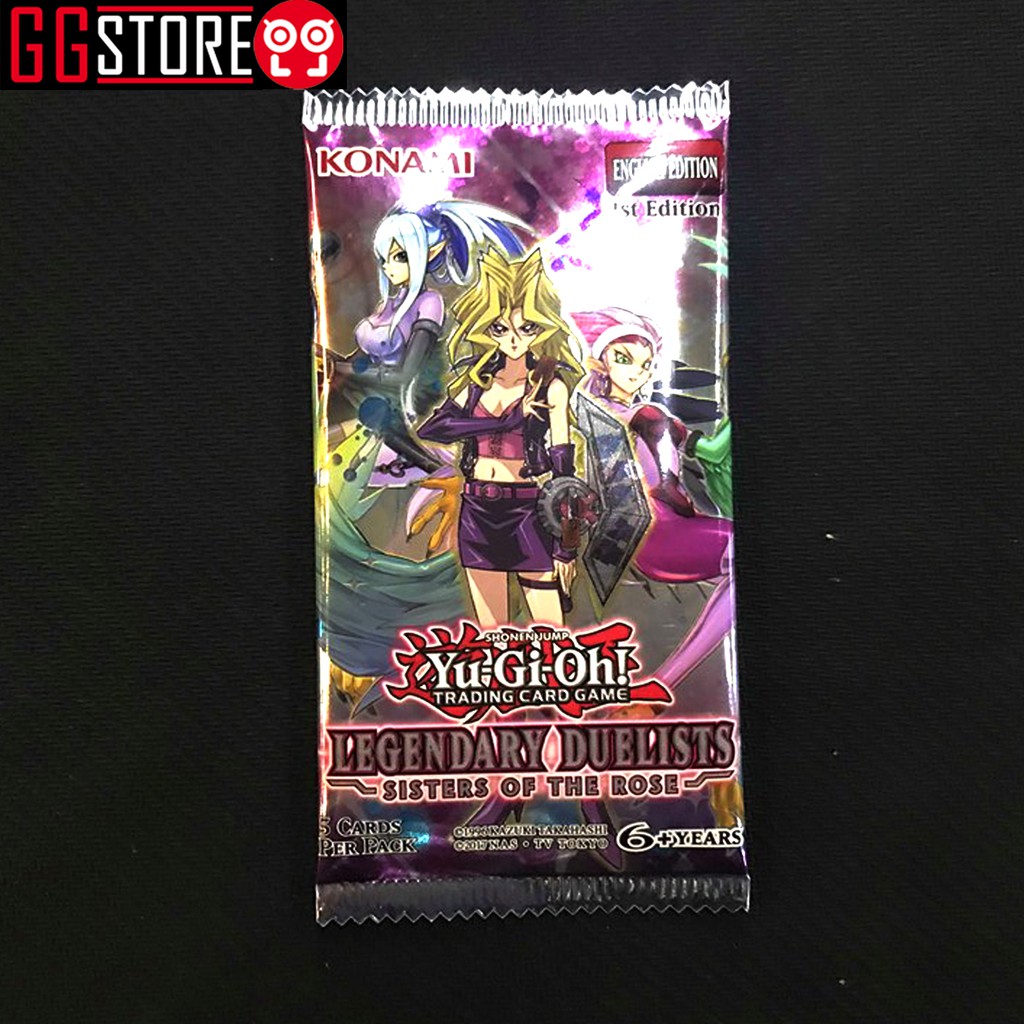 Bài Yugioh Chính Hãng Legendary Duelists: Sisters of the Rose Booster Pack [ 5 CARD per Pack ]