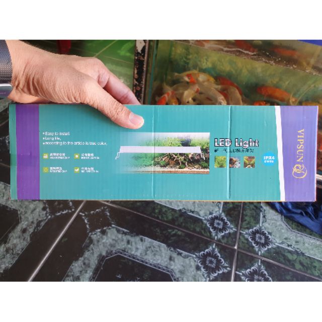 ĐÈN LED TRẮNG 30 ĐẾN 35CM 7W TRANG TRÍ HỒ CÁ NON BỘ
