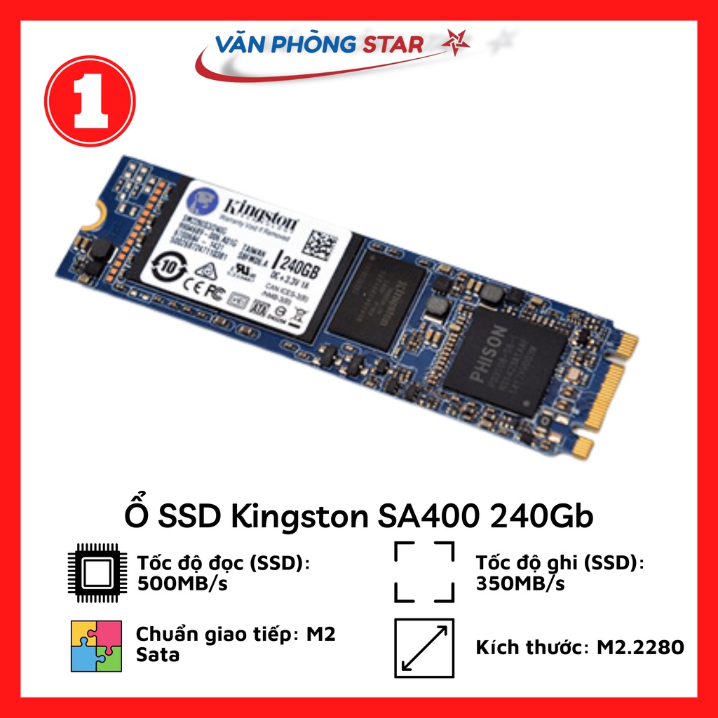 Ổ SSD Kingston SA400 240Gb M2.2280