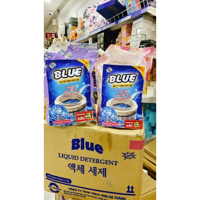 Nước Giặt Blue Hàn Quốc Hương Thảo Mộc Chính Hãng 2000ML