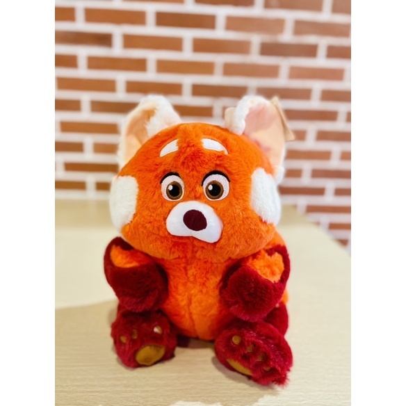 Gấu bông Disney Turning Red gấu trúc đỏ mập ú đáng yêu lông xù mềm mịn 30cm