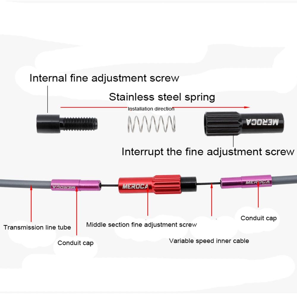 MUVAKO Bộ 2 Ốc Vít Điều Chỉnh Được Dành Cho Xe Đạp Leo Núi