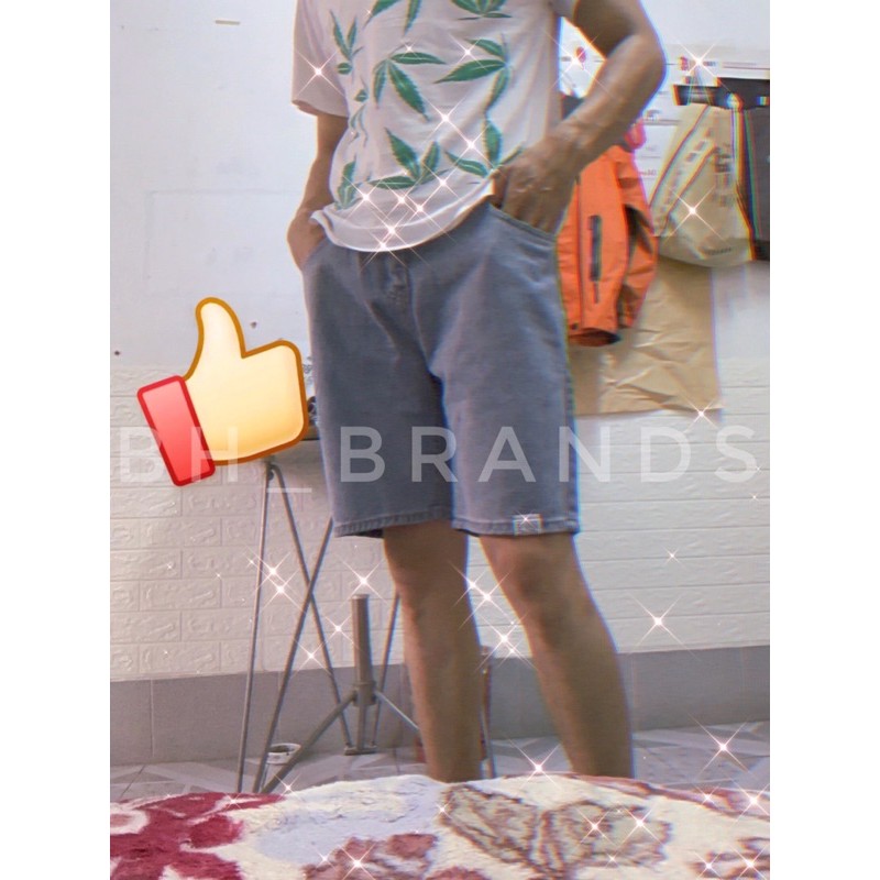 Quần Short Jeans Ngắn Túi Hộp Unisex (ORDER)