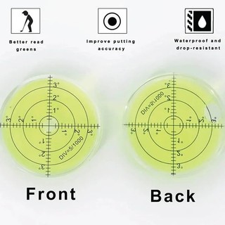 PGM golf Dumpy level function mark magnetic cap clip golf mark round bubble level high-precision
