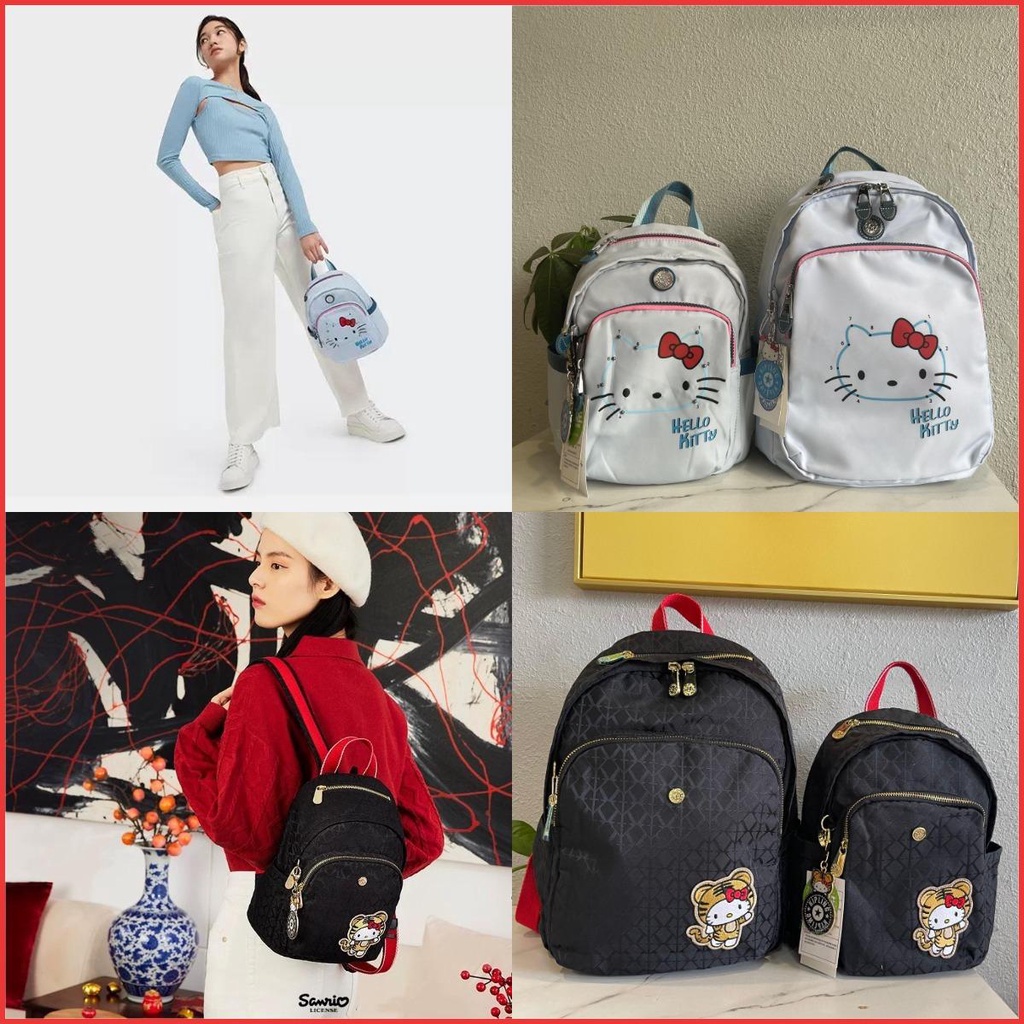Kipling Ba Lô Học Sinh In Hình Hello Kitty KI6234