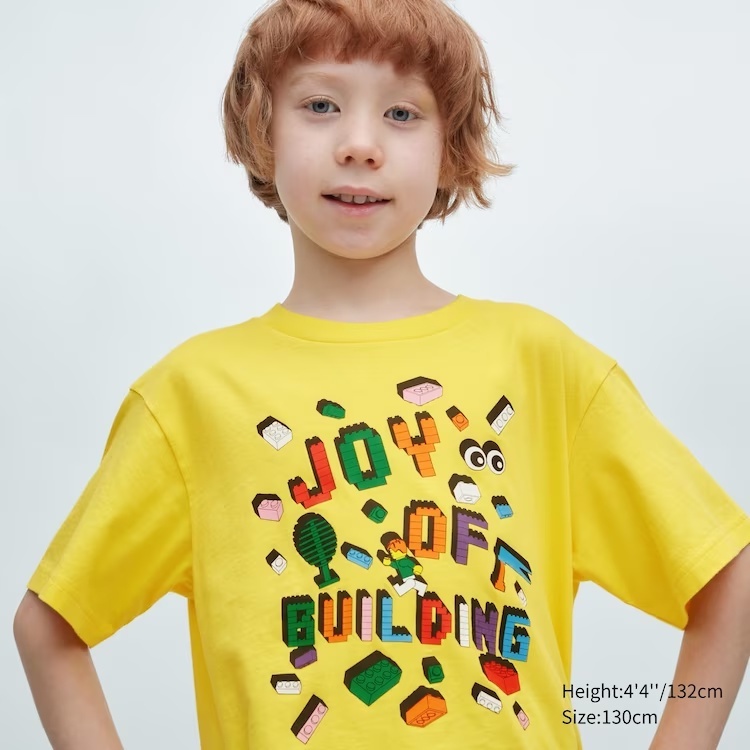 Lego Trẻ Em Uniqlo ® Series (Áo Phông Họa Tiết Tay Ngắn) 3242