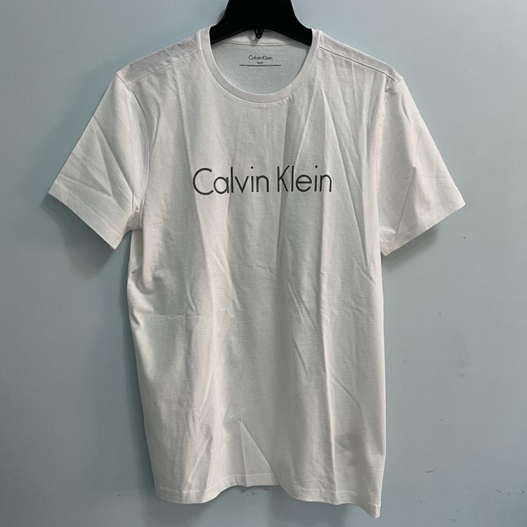 Áo Thun Cotton Ngắn Tay In Logo Calvin Klein Thời Trang Cho Nam