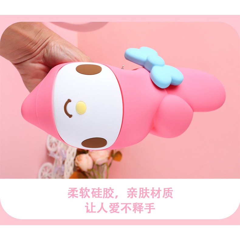 SANRIO Túi Đeo Chéo Bằng Silicon Cỡ Lớn Họa Tiết Hoạt Hình Cinnamoroll Đáng Yêu Cho Trẻ Em