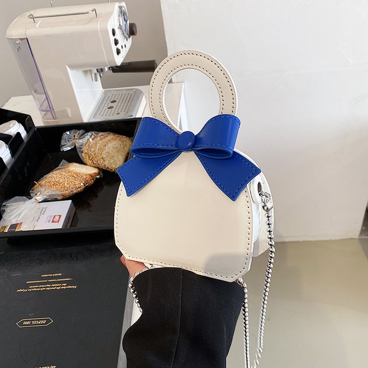 Túi xách đeo chéo vai IELGY dây bện đính ngọc trai mini xinh xắn đáng yêu cho nữ