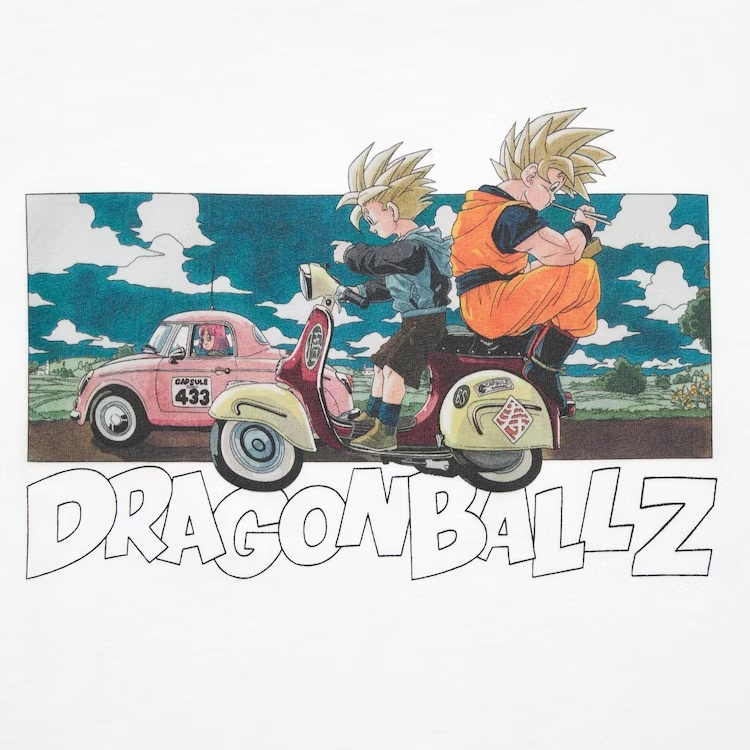 Uniqlo Áo Thun Tay Ngắn In Họa Tiết DRAGON BALL UT  2344